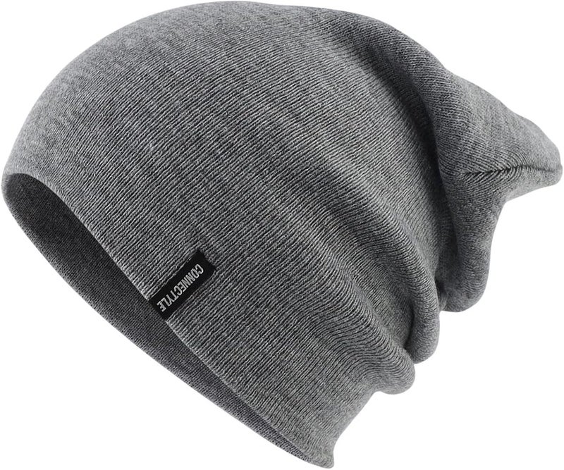 Connectyle Toddler Beanie Boys Girls Kids Knit Winter Hat Basic Warm Skull Cap - Image 3